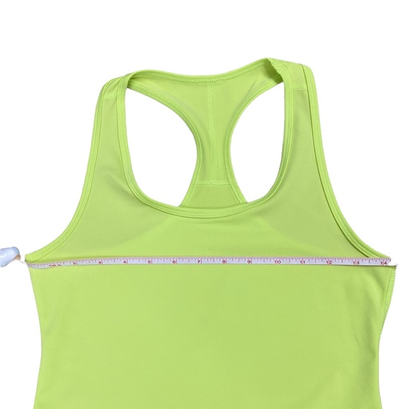 Karma Workout Tank Top, Lime Green - Picture 6 of 7